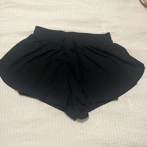 joy lab ribbed black athletic shorts